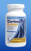Carbocal D 400<sup>®</sup> (Bleu p�le) (60 Comprim�s)