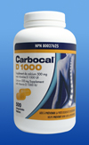 Carbocal<sup>®</sup> D 1000 (500 Comprimés, enrobage pelliculaire)