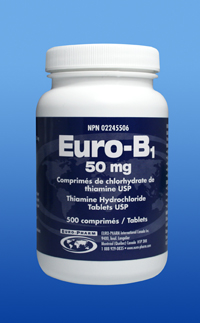 Euro-B<sub>1</sub> (500 Comprimés)