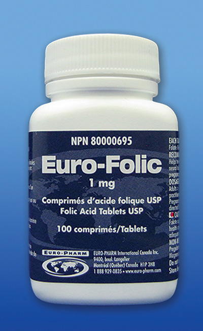 Euro-Folic 1 mg (100 ComprimÃ©s)