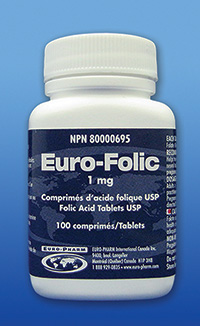 Euro-Folic 1 mg (100 Tablets)