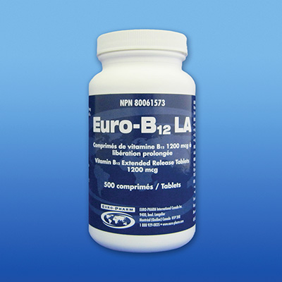 Euro-B<sub>12</sub> LA (500 Tablets)