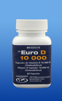 <sup>Pr</sup>Euro-D 10 000 (60 Capsules)