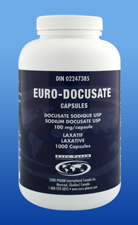Euro-Docusate (1000 Capsules)
