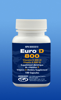 Euro-D 800 (100 Capsules)