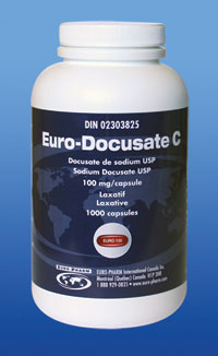 Euro-Docusate C (1000 Capsules)